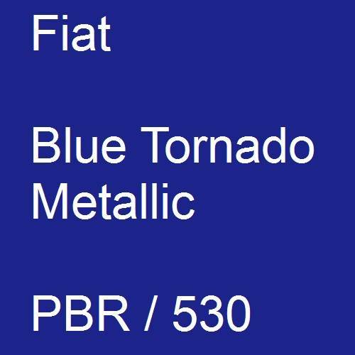 Fiat, Blue Tornado Metallic, PBR / 530.